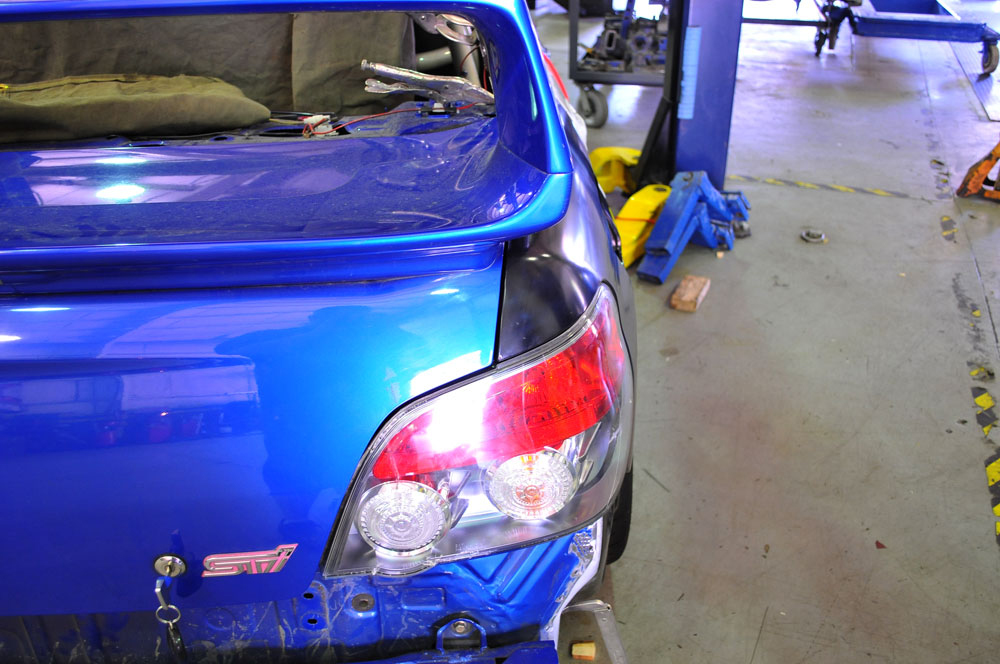 Structural measuring & panel alignment — after