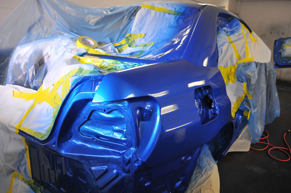 Car-O-Liner frame repair — after