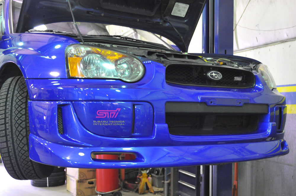 Fiberglass bumper repair — after